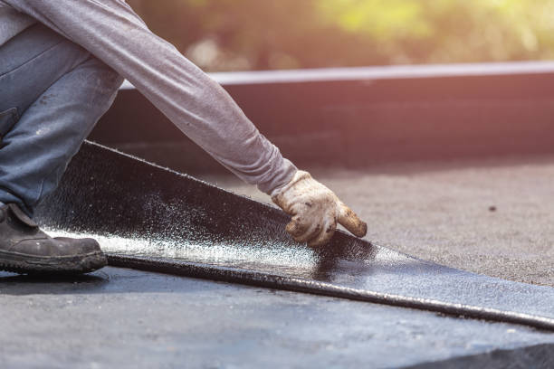 Professional Interior Drainage System technician working in Ronkonkoma, NY